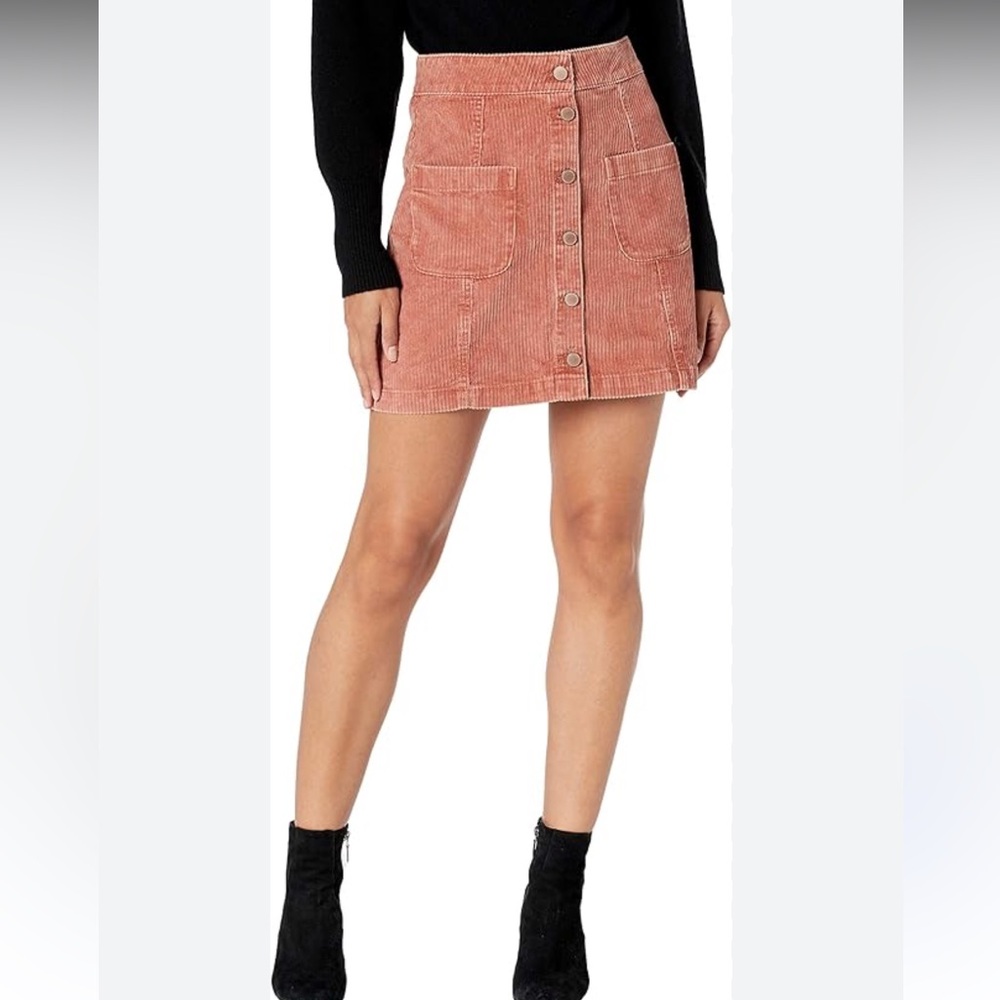Roxy Pink A-Line Mini Skirt Casual
